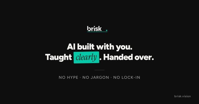 brisk.vision screenshot