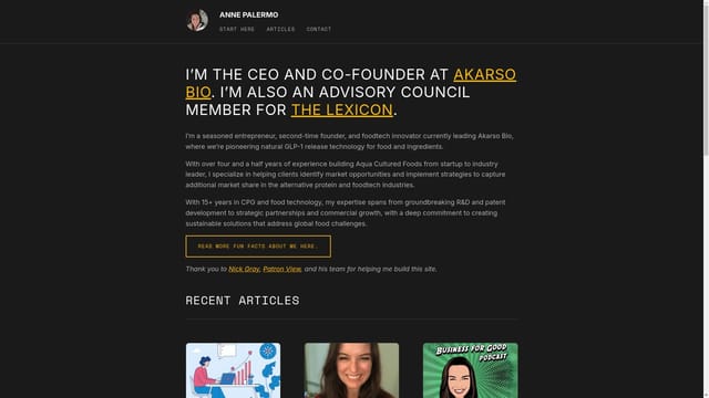 annepalermo.com screenshot