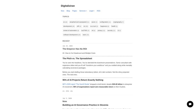 digitaliziran.si screenshot