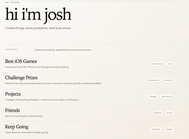 joshdance.com screenshot