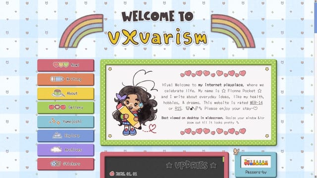 vivarism.net screenshot